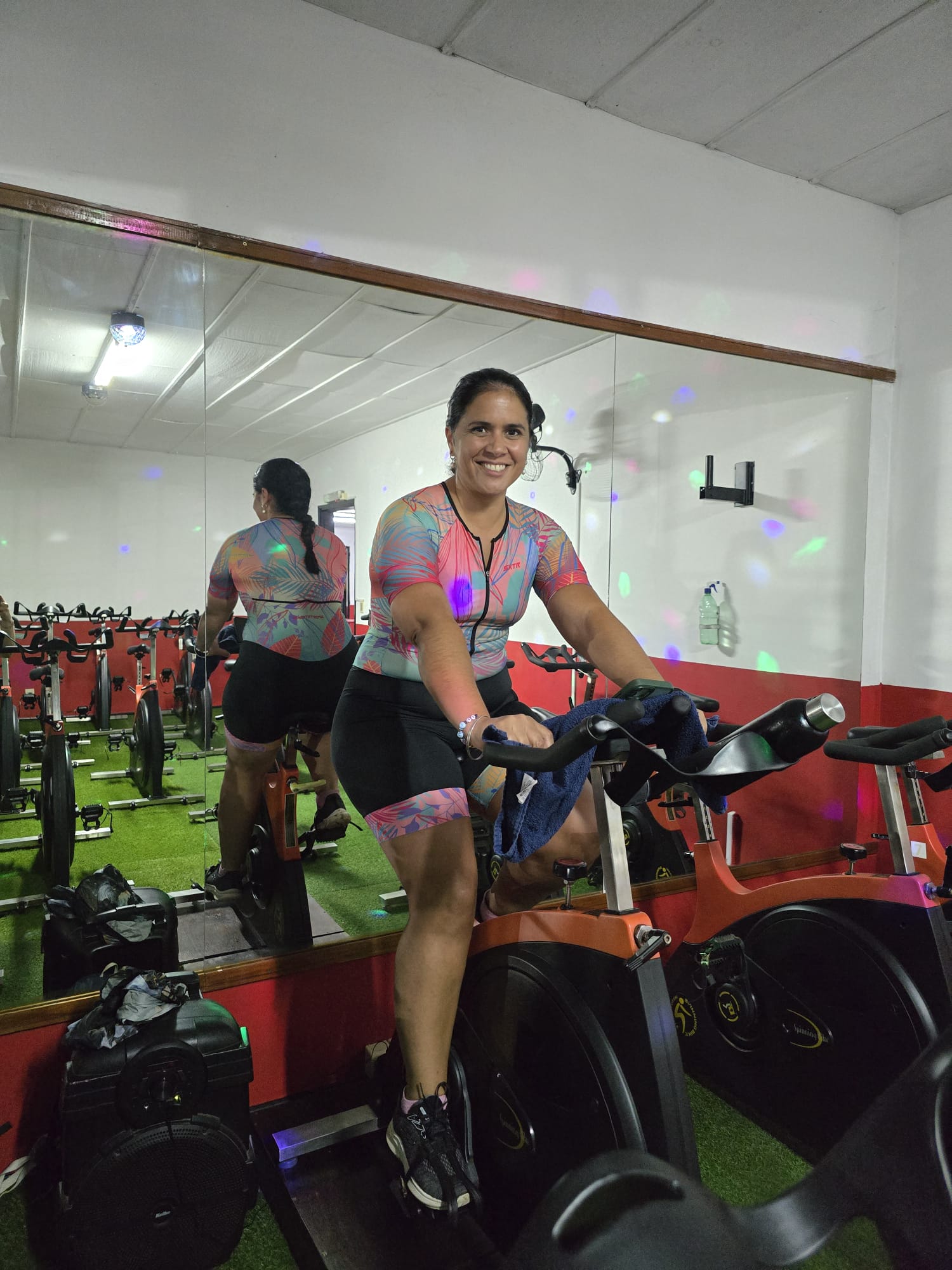 Entrenadora Cecilia Larregui en Huracán Gym